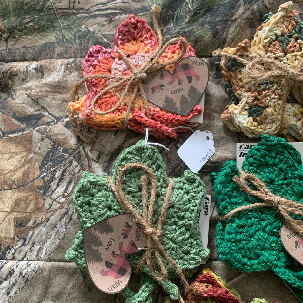 Handmade Leaf Coasters - Picture 2 of 7